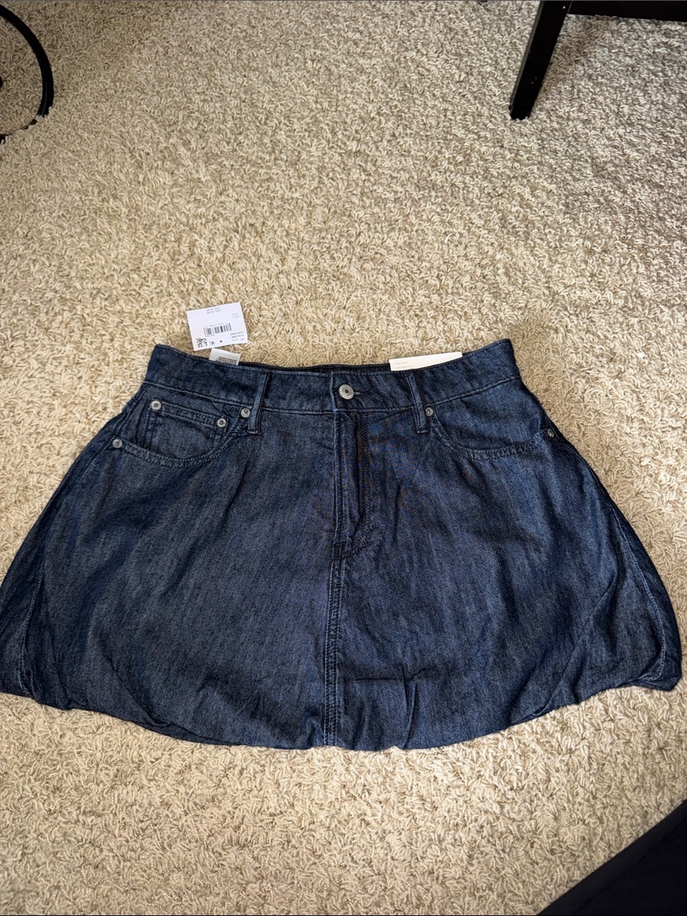 NWT American Eagle Jean Bubble Skort